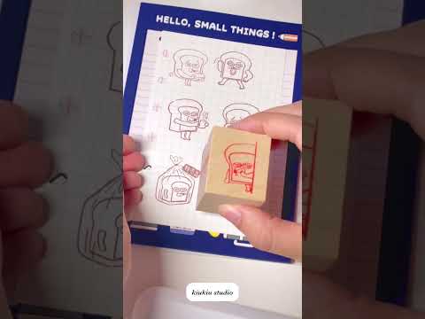 Bread Thief Gashapon Stamps! Cute Japanese Stationery 🍞-img