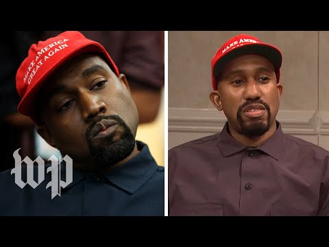 SNL vs. Reality | Kanye West meets with President Trump at the White House
