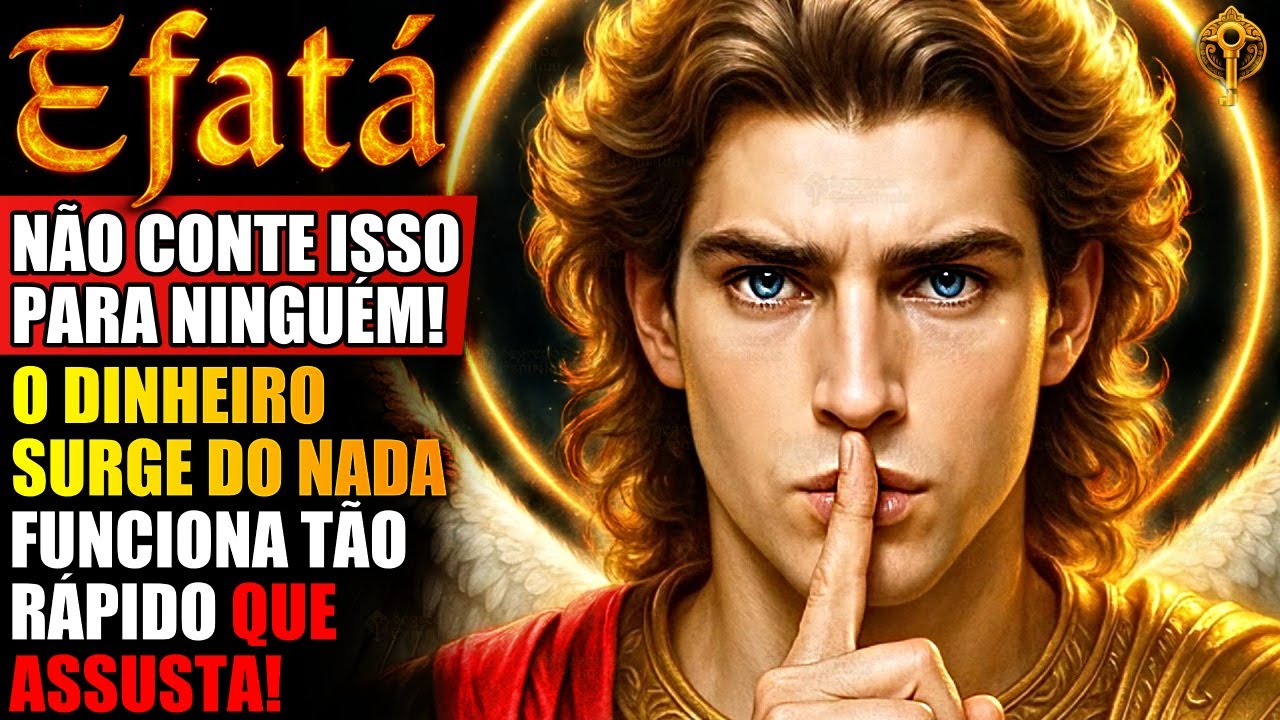 EFATÁ de SÃO MIGUEL ✨O DINHEIRO SURGE DO NADA! FUNCIONA TÃO RÁPIDO QUE ASSUSTA