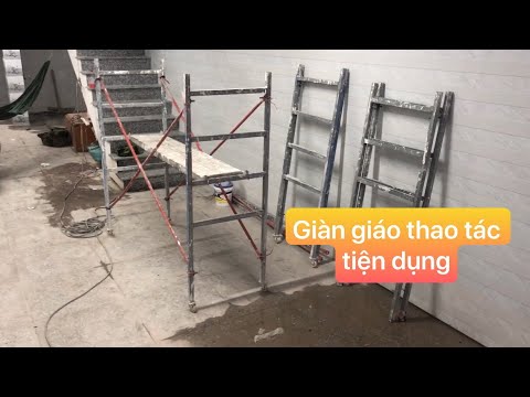 Giàn thao tác di động - Giàn giáo thi công nhỏ gọn