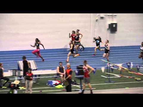 USAFA HS Indoor Open Girls 60M Prelim Heat 3