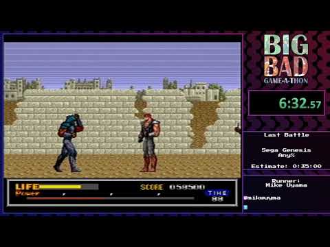 Big Bad Game-a-thon 2018!  mikwuyma with Last Battle in 35:45