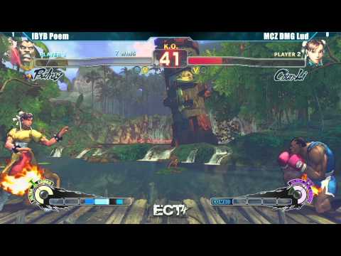 SSF4 AE2012 IBYB Poem vs MCZ DMG Lud - ECT4 Tournament