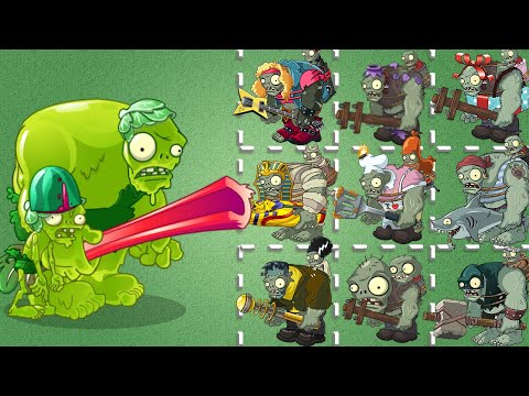 Plants Vs Zombies 2 Zomboids vs All Zombies