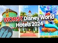 The WORST Disney World Hotels in 2024