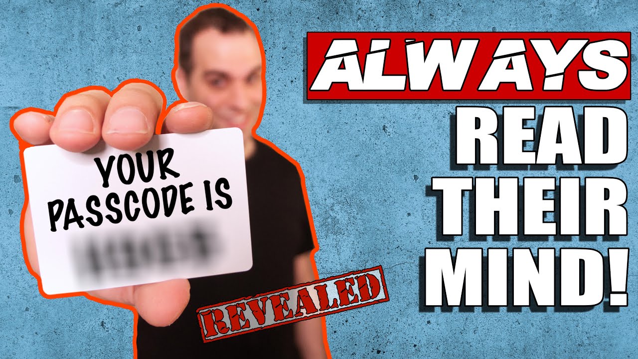 Easy Way to KNOW What Anyone is Thinking! (Always works) Mentalism Tutorial by Spidey