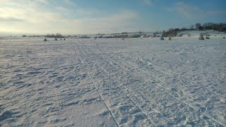 Рыбалка зимой на пронском водохранилище
