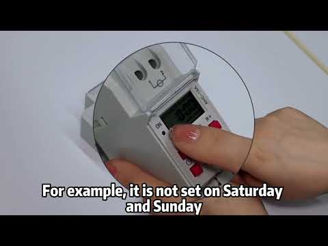 THC 15A timer switch introduction