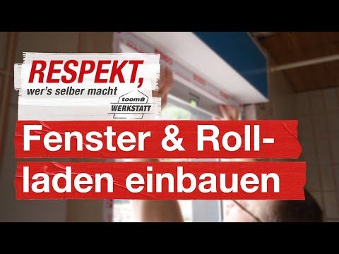 Installing windows and shutters correctly | toom workshop