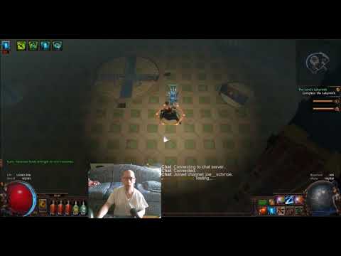 Path of Exile: Izaro (Cruel Laby, failed), Assassin Shadow, 7/28/18