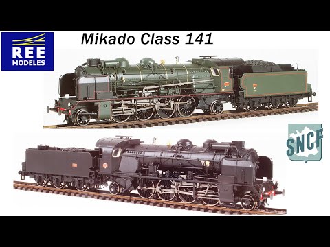 Ree Modeles New PLM 141 Mikado HO Scale Steam Locomotive