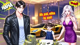 Estrela pede que eu seja pai, mas sou um BILIONÁRIO OCULTO | Manhwa Completo