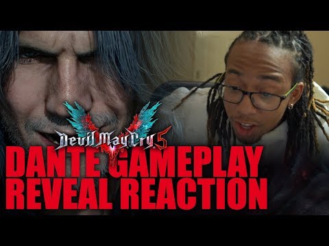Devil May Cry 5 Dante Gameplay Reveal Trailer Reaction!