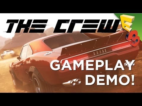 THE CREW Gameplay Walkthrough With Adam Sessler! E3 2013