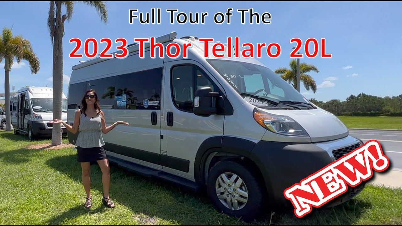 2023 Thor Tellaro Camper Van Rental in Temecula, California Walkthrough