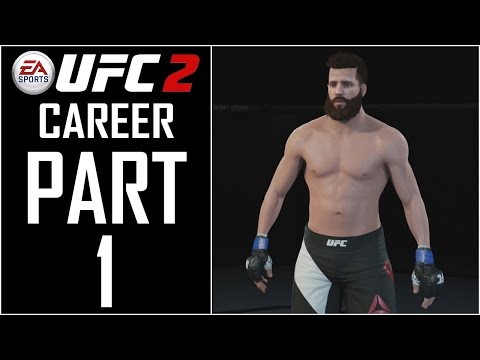EA Sports UFC 2 - Career - Let's Play - Part 1 - "Fighter Creation" | DanQ8000
