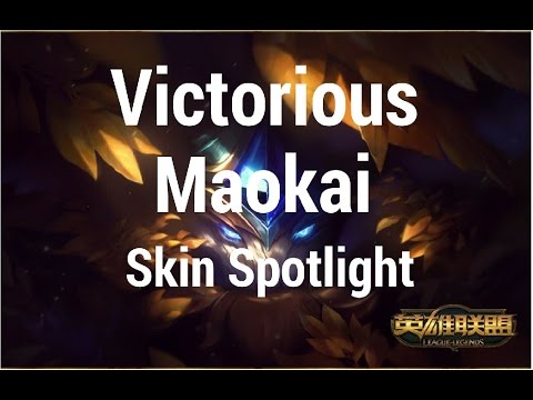 Victorious Maokai Skin Spotlight - League Of Legends