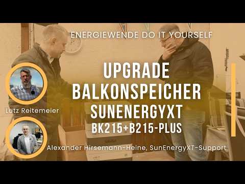 Video Thumbnail: UPGRADE: BALKONSPEICHER SUNENERGYXT