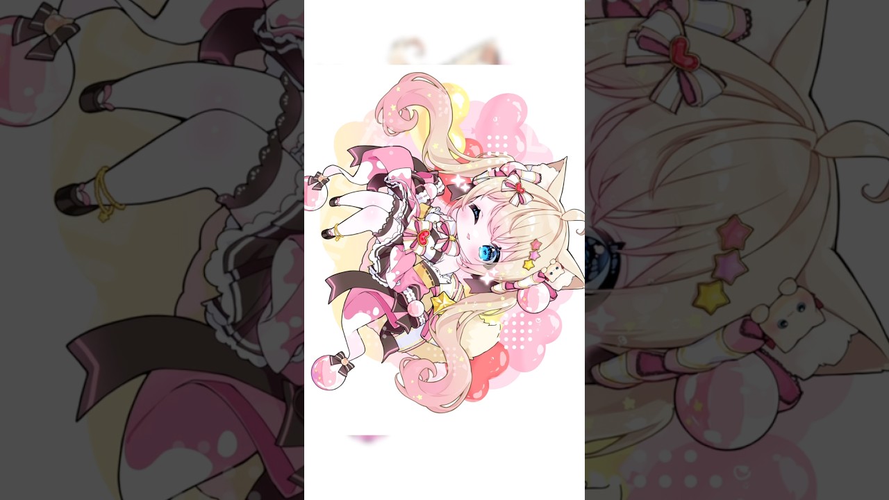 装飾もりもり！めちゃかわミニキャラメイキング💝#イラストメイキング #clipstudiopaint #commission