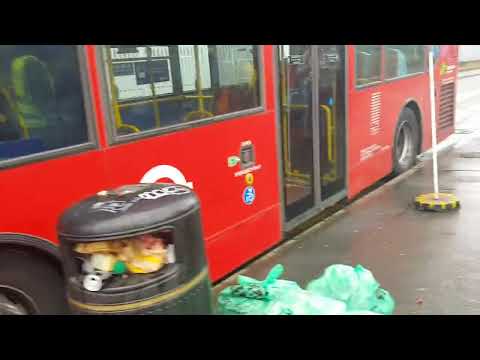 Alexander Dennis Enviro 400 Trident Abellio 9404 LJ56 VTD Parked Up at Waddon Marsh.