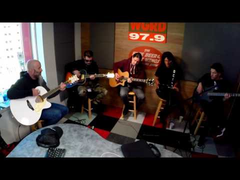 Anthrax "Breathing Lightning" Acoustic live at WGRD in Grand Rapids, MI 4/7/17