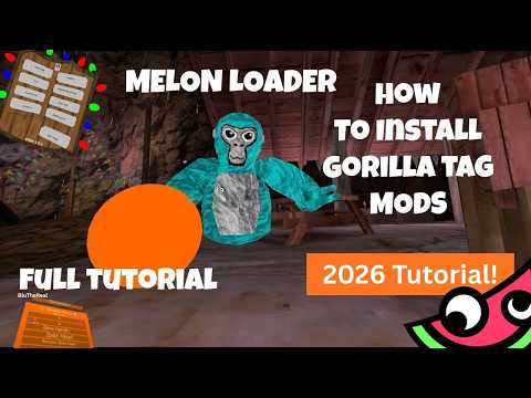 How To Install Gorilla Tag Mods With Melonloader