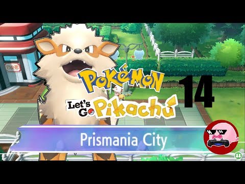 Pokemon Let's go Pikachu #014 Fettes Arkani auf dem Weg nach Prismania City!