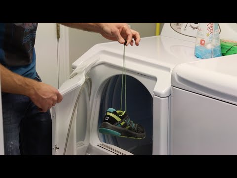 How To PROPERLY Dry Your Shoes In The Dryer | HowDoesHE