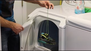 How To PROPERLY Dry Your Shoes In The Dryer | HowDoesHE
