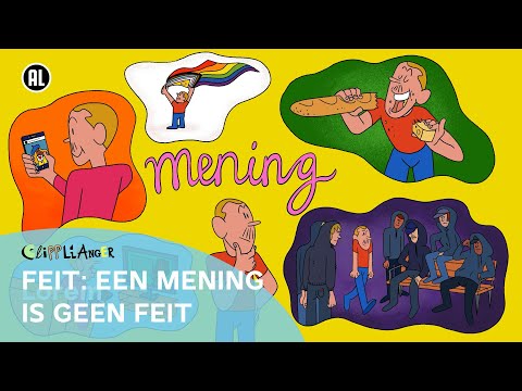 Wat is het verschil tussen een feit en een mening?