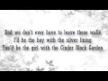 All time low - Cinderblock Garden lyrics video