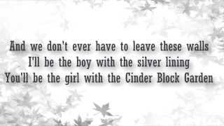 All time low - Cinderblock Garden lyrics video