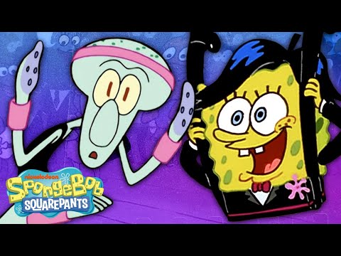Every Dancing Scene Ever! ?? Bikini Bottom Dance Moves | Spongebob