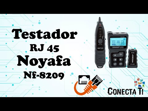 Testador de Cabo de Rede Digital Noyafa NF 8209
