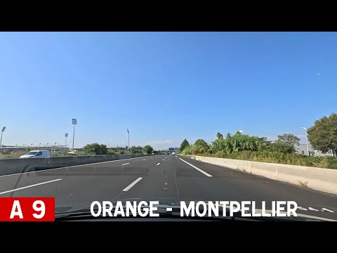 A9 | Orange - Montpellier [France Timelaps]