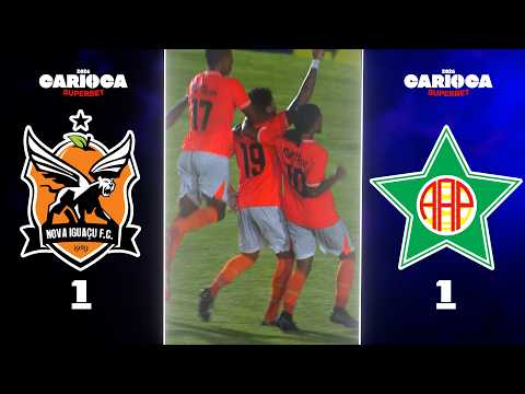 CARIOCA SUPERBET 2026 - GRUPO X-  JOGO DE VOLTA - NOVA IGUAÇU 1X1 PORTUGUESA