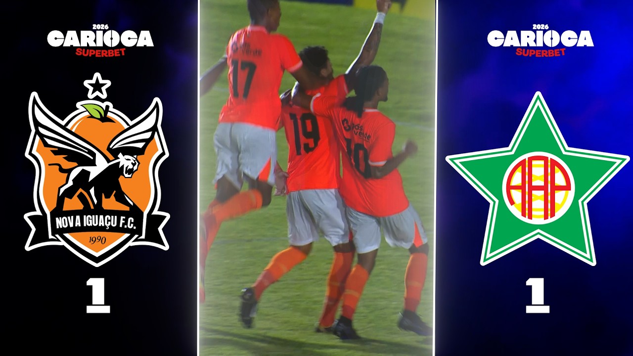 Nova Iguaçu vs Portuguesa RJ Highlights