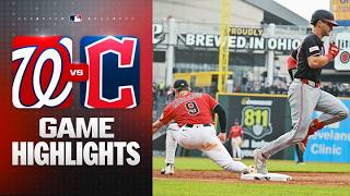 Nationals vs. Guardians Game Highlights (5/25/26) | MLB Highlights