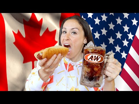 A&W Canada VERSUS A&W United States of America // Entire Menus Compared & Ranked