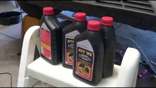 2010 Toyota Highlander Transmission Fluid & Filter and Transfer Case Fluid
