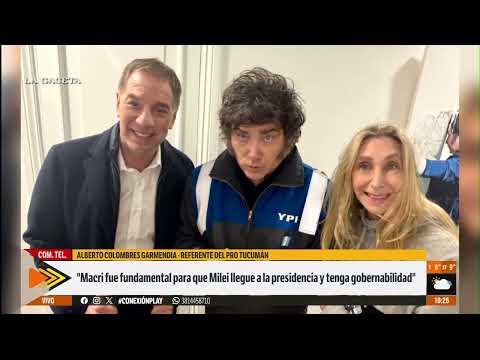Jefatura de Gabinete: Alberto Colombres Garmendia consideró que Santilli es la persona "adecuada"