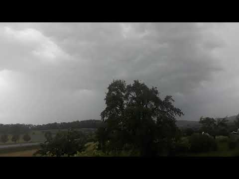 Gewitter mit Sturmböen und Starkregen (21.06.2021)