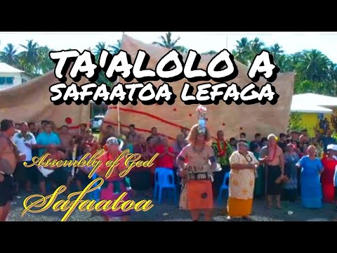 Ta'alolo from our village in celebration of the new AOG Church building | SAMOA | 🇼🇸