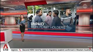 Firms investigated after more than 100 workers gather over unpaid salaries