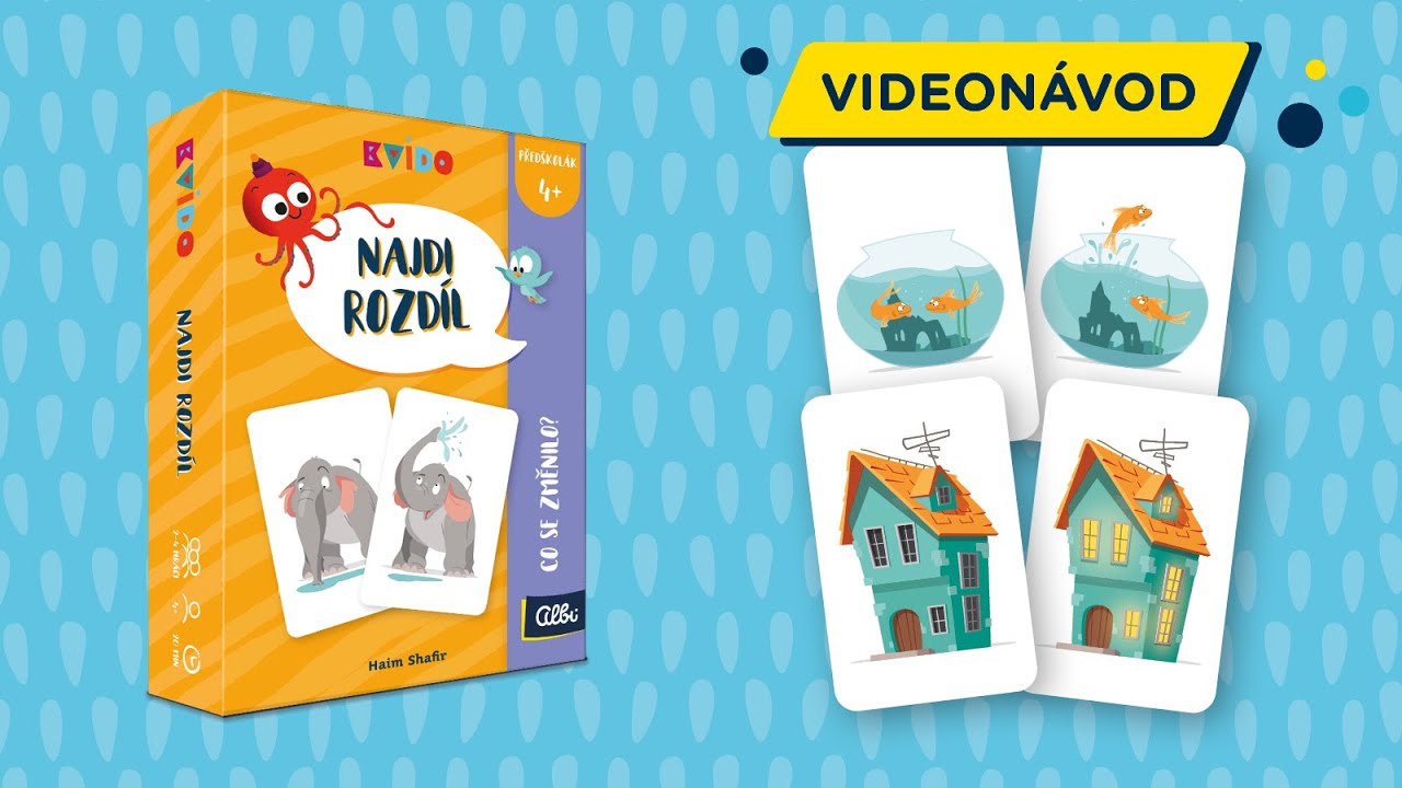 Kvído: Najdi rozdíl - Videonávod