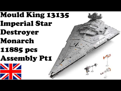 Mould King 13135 - Imperial Star Destroyer Monarch - Assembly Part 1