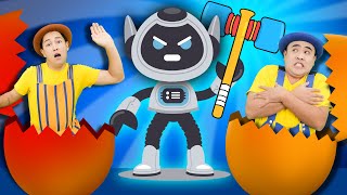 Download lagu Robot - Surprise Eggs 🤖🥚 | TigiBoo Kids Songs mp3