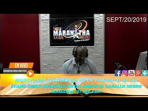 DE LA TARIMA AL ALTAR EVANGELISTA JOMAR QUINONES 20 SEPTIEMBRE 2019