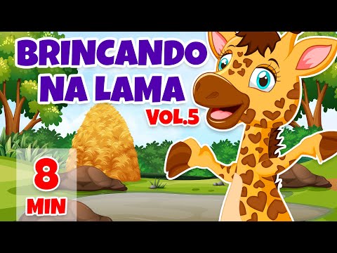 Brincando na Lama Vol. 5 - Giramille 8 min | Desenho Animado Musical