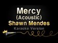 Shawn Mendes - Mercy (Acoustic) (Karaoke Version)